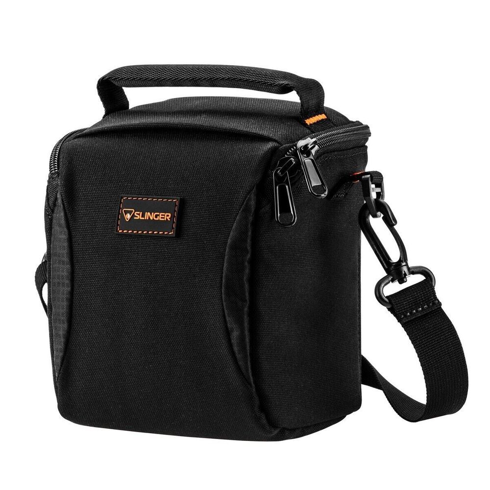 Slinger Alpine 120 Camera Bag Black Water Resistant Multi-Device Shoulder Strap